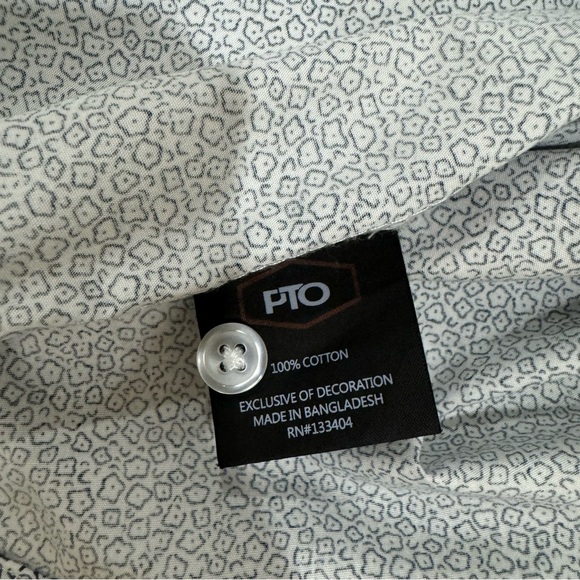 PTO Short Sleeve Button Down Shirt - Picture 3 of 4